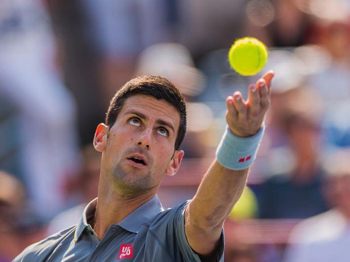 Der viermalige Wimbledon-Gewinner Novak Djokovic 