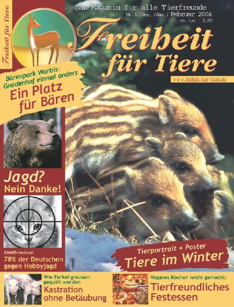 Freiheit für Tiere Ausgabe 01/2004